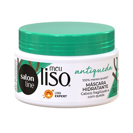 Máscara Hidratante Salon Line Meu Liso Antiqueda 300g