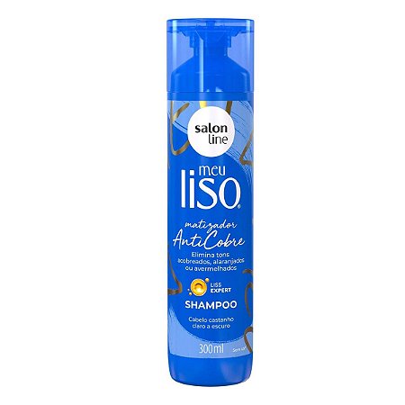 Shampoo Matizador Anticobre Salon Line Meu Liso 300ml