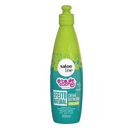 Creme Definidor Salon Line Efeito Natural #todecacho 300ml