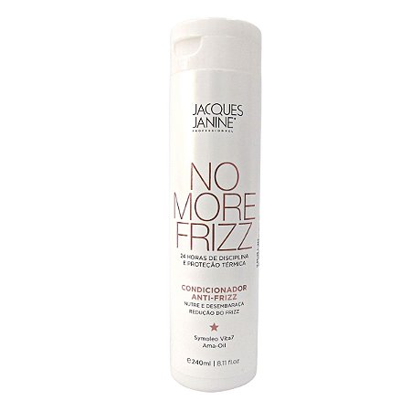 Condicionador Anti-frizz Jacques Janine No More Frizz 240ml