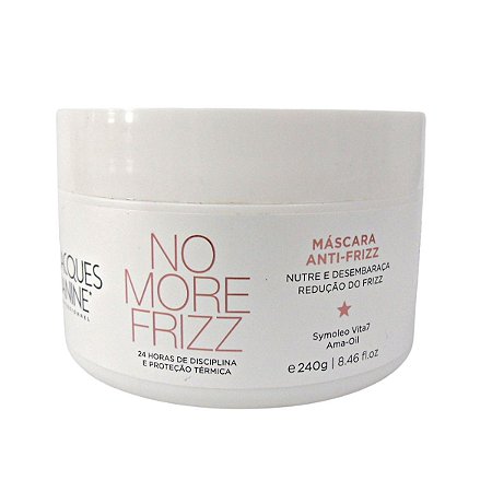 Máscara Anti-frizz Jacques Janine No More Frizz 240g