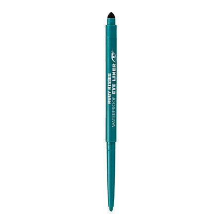 Lápis Retrátil Para Olhos Ruby Kisses Eye Liner A Prova D´água Turquesa 0,35g