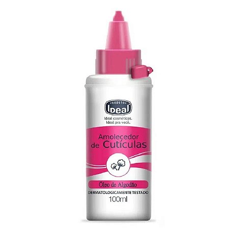 Amolecedor de Cutículas Ideal Óleo de Algodão 100ml