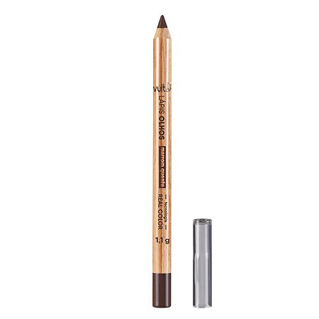 Lápis Para Olhos Vult Real Color Cor Marrom Quente 1,1g