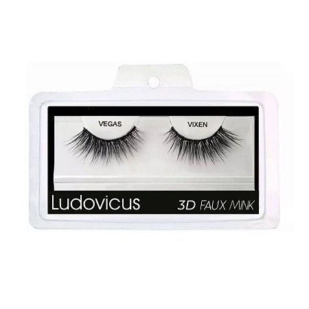 Cílios Postiços 3d Ludovicus Faux Mink Vegas Vixen