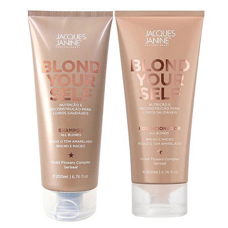 Jacques Janine Blond Your Self: Shampoo e Condicionador 200ml