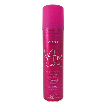 Spray de Brilho Gloss Cless Eu Amo Charming 150ml