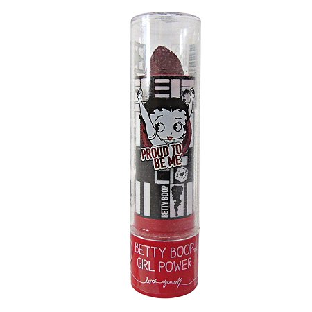 Batom Matte Safira Betty Boop Girl Power 2gr