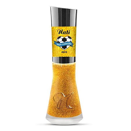Esmalte Glitter Nati Haja Coração Joga 10 8ml
