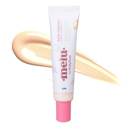 Base Líquida Melu By Ruby Rose Média Cobertura C00 Ref.:rr-872/1 25g