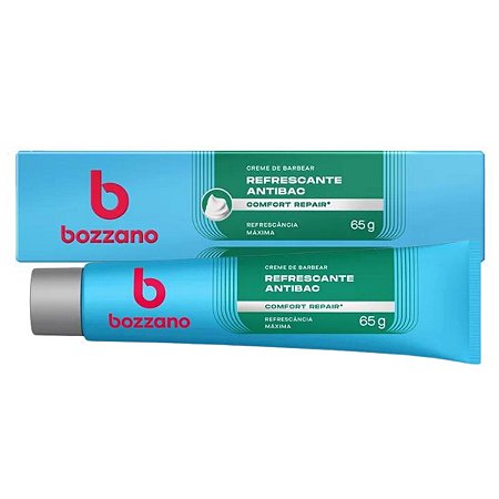 Creme de Barbear Bozzano Refrescante Antibac 65g