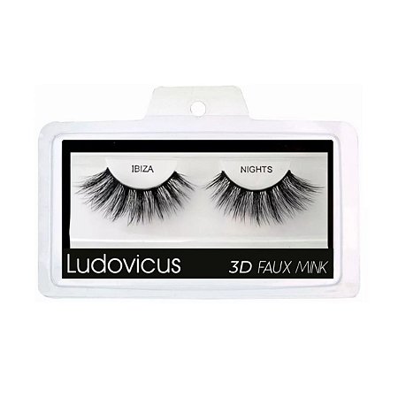 Cílios Postiços 3d Ludovicus Faux Mink Ibiza Nights