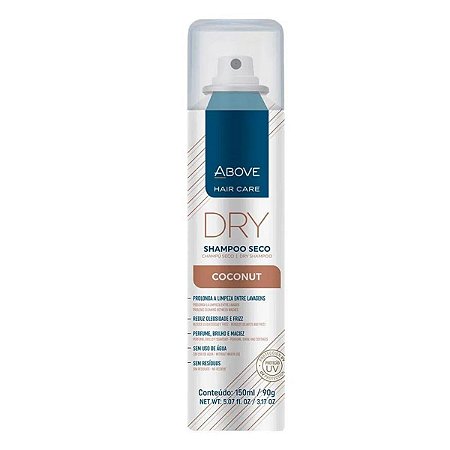Shampoo A Seco Above Hair Care Dry Coconut 150ml