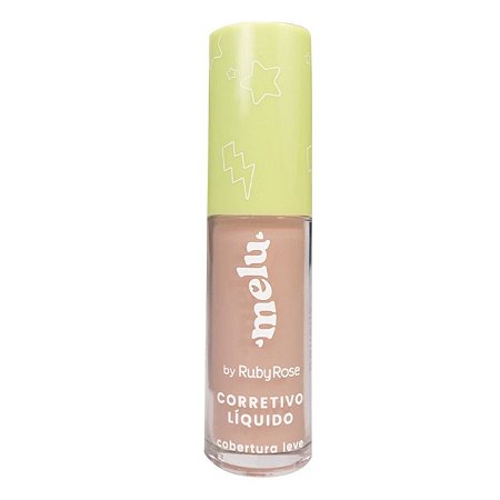 Corretivo Líquido Melu By Ruby Rose Cobertura Leve Cappuccino 4 Hb-8104 5ml