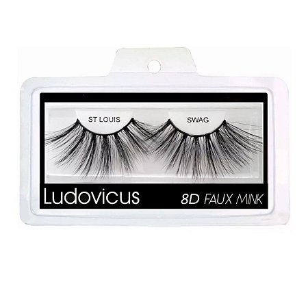 Cílios Postiços 8d Ludovicus Faux Mink St Louis Swag