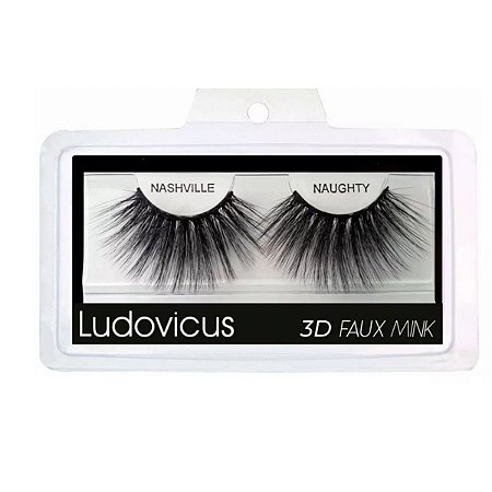 Cílios Postiços 3d Ludovicus Faux Mink Nashville Naughty