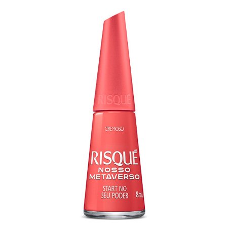 Esmalte Cremoso Risqué Nosso Metaverso Start No Seu Poder 8ml