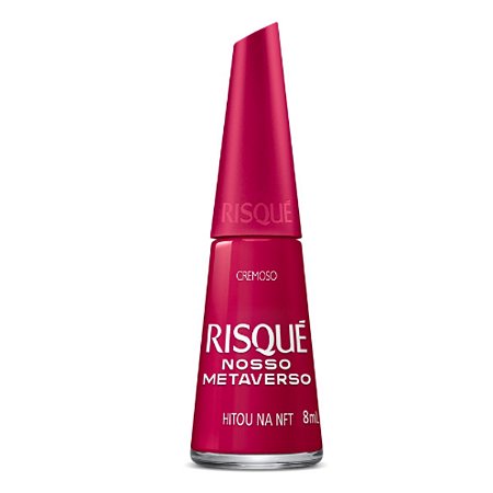 Esmalte Cremoso Risqué Nosso Metaverso Hitou Na Nft 8ml