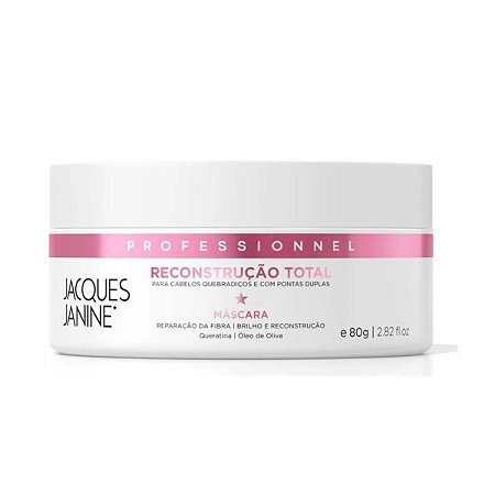 Máscara Jacques Janine Reconstrução Total 80g