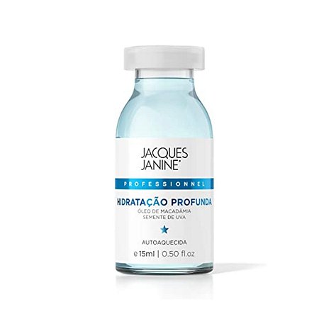 Ampola Autoaquecida Jacques Janine Hidratação Profunda 15ml