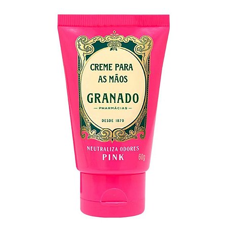 Creme Para Mãos Granado Neutraliza Odores Pink 60g