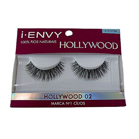 Cílios Postiços Kiss New York I-envy Hollywood 02 Kpe37br