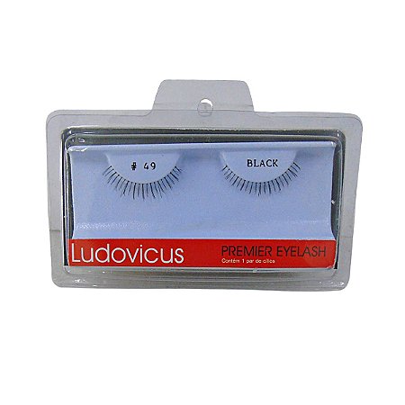 Cilios Postiços Ludovicus Premier Eyelash 49 Black