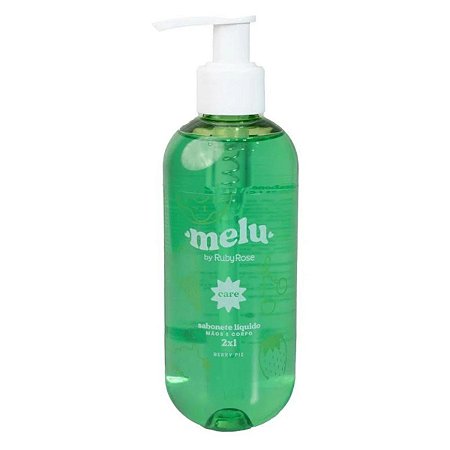 Sabonete Líquido Melu By Ruby Rose Care Berry Pie 2x1 250ml