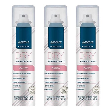 Kit Above Shampoo A Seco Hair Care Dry Candy 150ml C/3