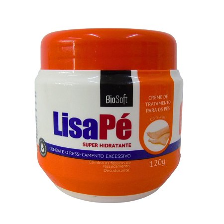 Creme de Tratamento Para Os Pés Biosoft Com Ureia 120g
