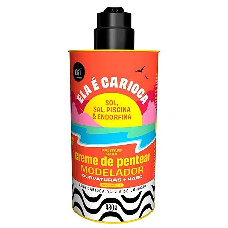 Creme de Pentear Modelador Lola Cosmetics Ela É Carioca 4abc 480g
