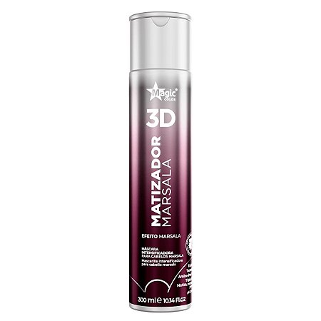 Matizador Magic Color 3d Marsala 300ml