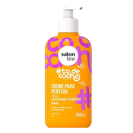 Creme Para Pentear Salon Line #todecacho Crespíssimo Poderoso 300ml
