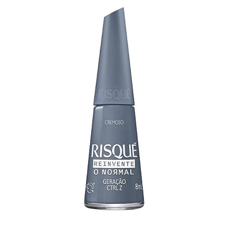 Esmalte Cremoso Risque Reinvente O Normal Geração Ctrl Z 8ml