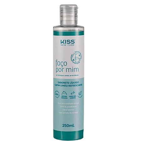 Sabonete Líquido Capim Limão Kiss New York Faço Por Mim 250ml