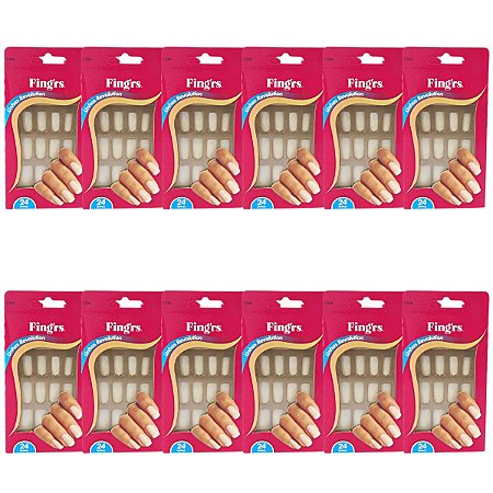 Kit Unhas Postiças Fing'rs Revolution Ref. 1284 C/12