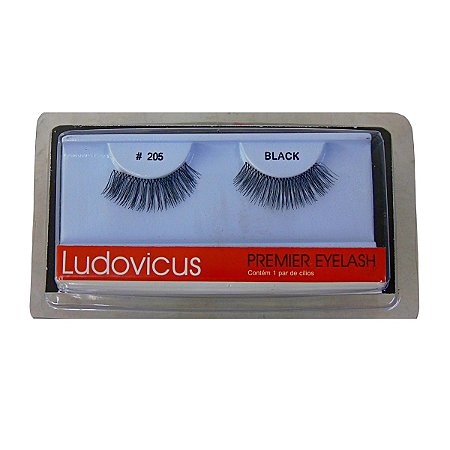 Cílios Postiços Ludovicus Premier Eyelash 205 Black