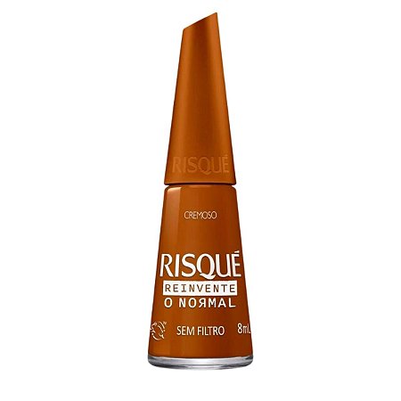 Esmalte Cremoso Risque Reinvente O Normal Sem Filtro 8ml