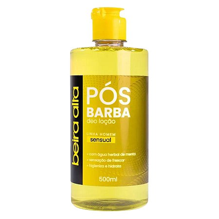 Deo Loção Beira Alta Pós Barba Homem Sensual 500ml