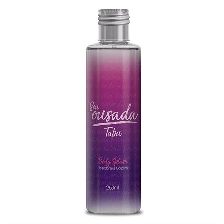 Body Splash Desodorante Corporal Tabu Sou Ousada 250ml