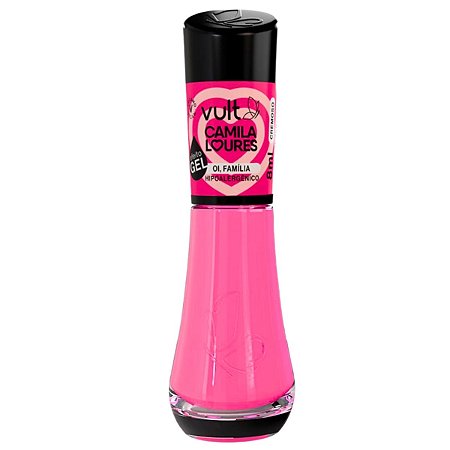 Esmalte Cremoso Efeito Gel Vult Camila Loures Oi, Família 8ml