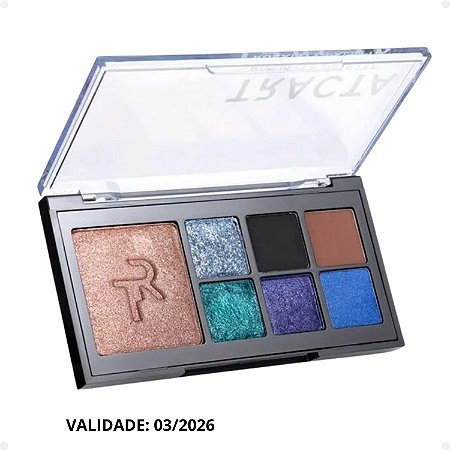 Paleta de Sombras e Blush Tracta Acqua Palette 15g Val: 03/2026