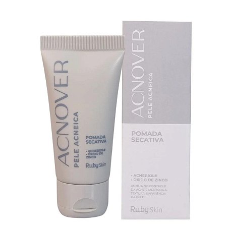 Pomada Secativa Ruby Skin Acnover Pele Acneica 15g