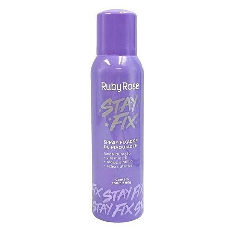 Spray Fixador de Maquiagem Ruby Rose Stay Fix 150ml
