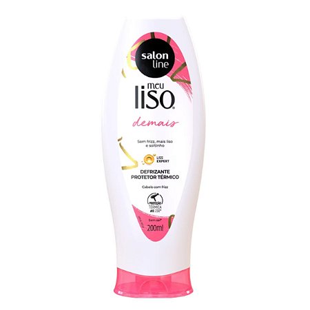 Defrizante Protetor Térmico Salon Line Meu Liso Demais 200ml