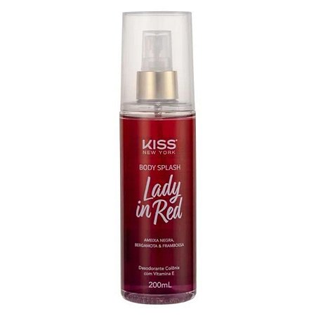 Body Splash Kiss New York Lady In Red Bs01b 200ml
