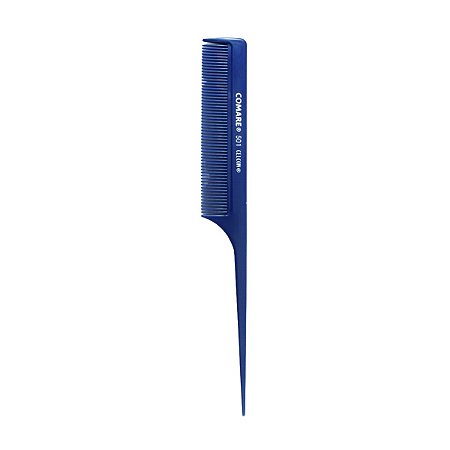 Pente Cabo Fino Comare Tail Comb Azul 501