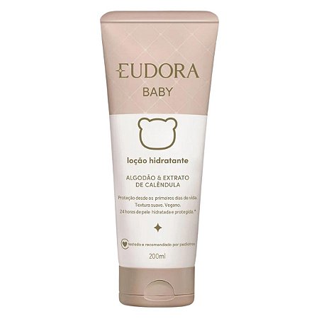 Loção Hidratante Eudora Baby Algodão & Extrato de Calêndula 200ml