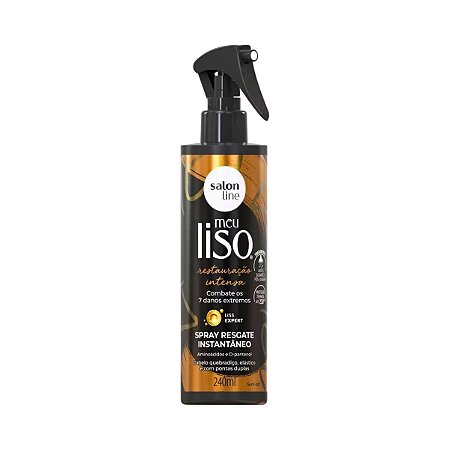Spray Resgate Instantâneo Salon Line Meu Liso Restauração Intensa 240ml