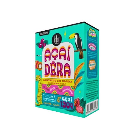 Sabonete em Barra Lola Açaí Dêra Lolaterapia 130g